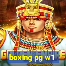 boxing pg w1